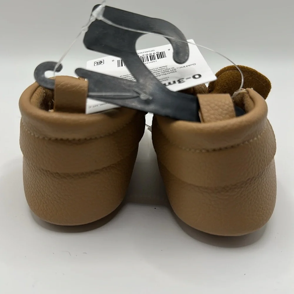 Carter's Brown Baby Shoes with Bow
